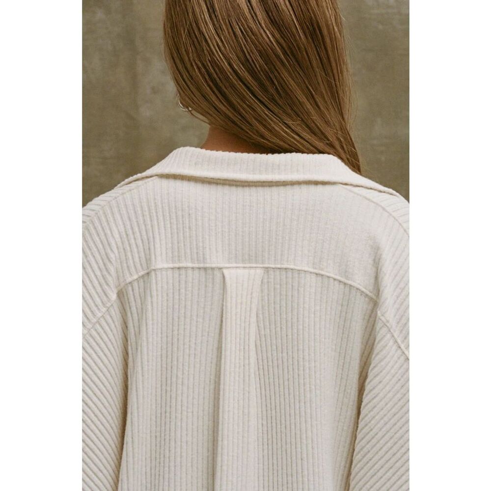 JOAH BROWN DEEP V PULLOVER - Picture 6 of 9
